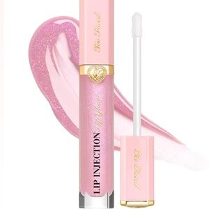 Too Faced Lip Injection Lip Gloss Pretty Pony New!